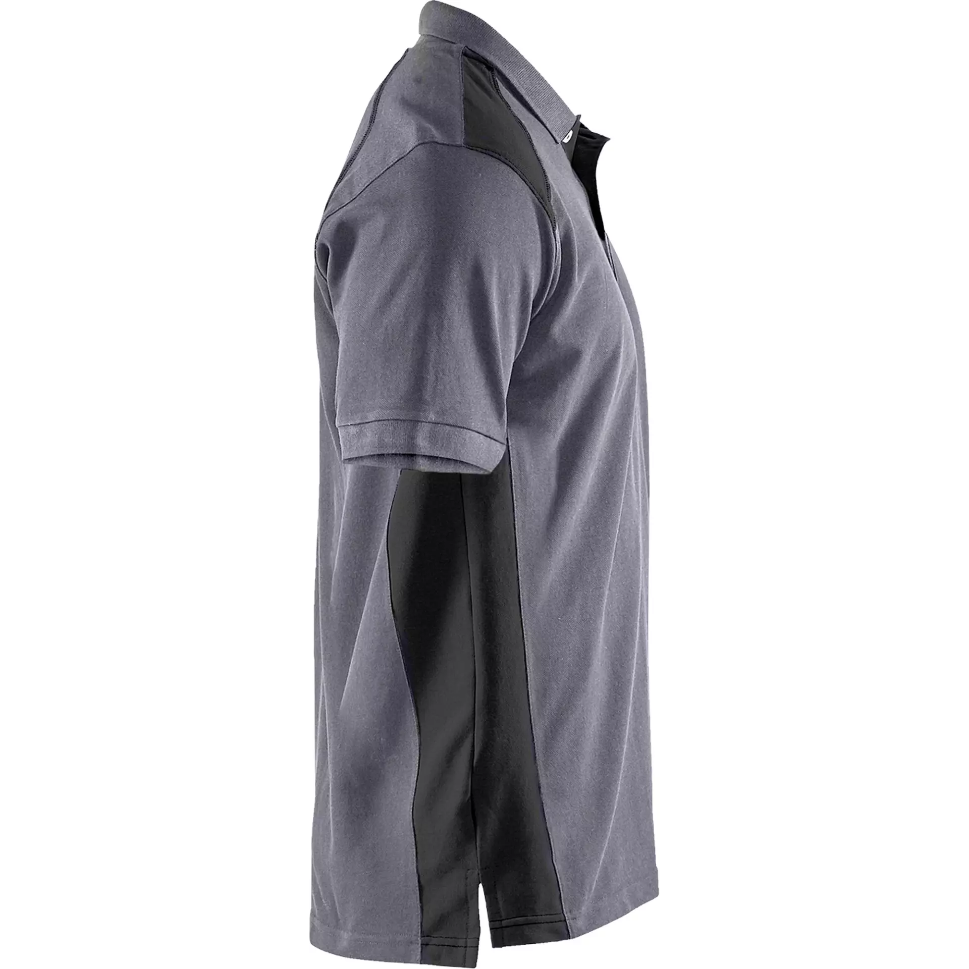 Blaklader 332410509699, Polo Shirt, Medium Grey/Black, image 2