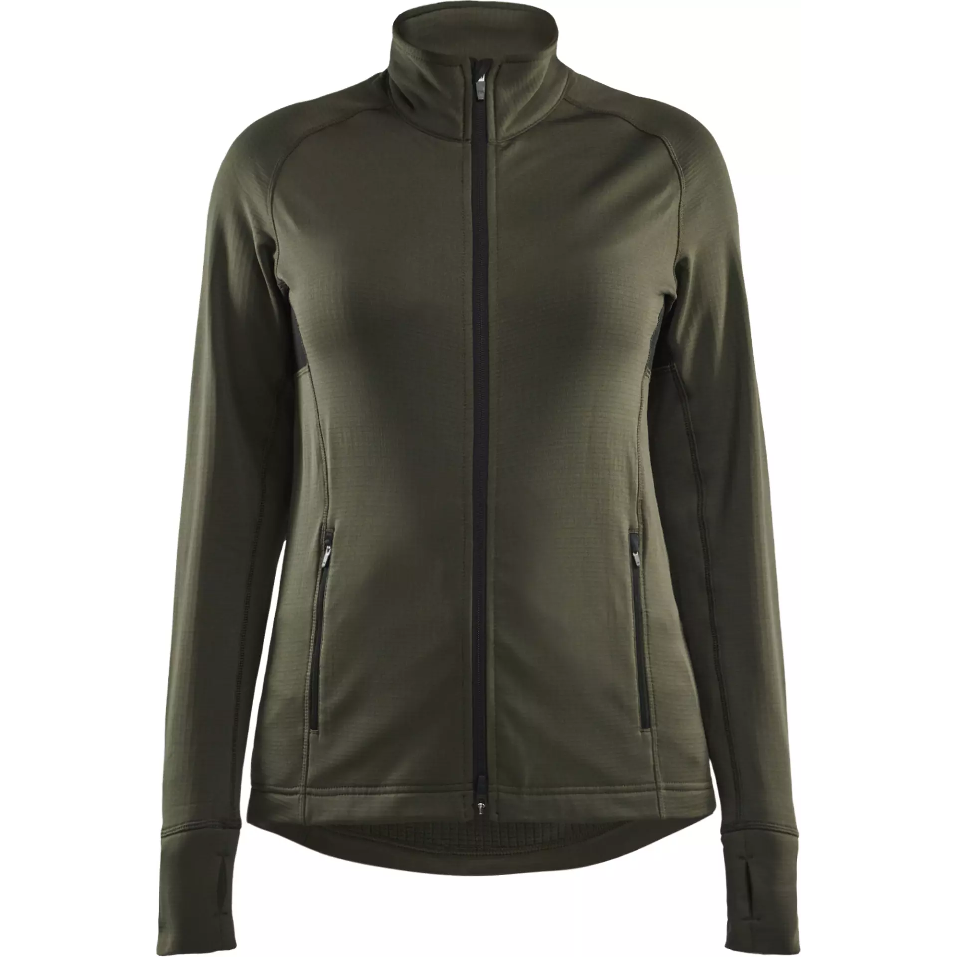 Blåkläder 474525394209, STRIKER Women's Fleece Jacket, Forest Green, image 1