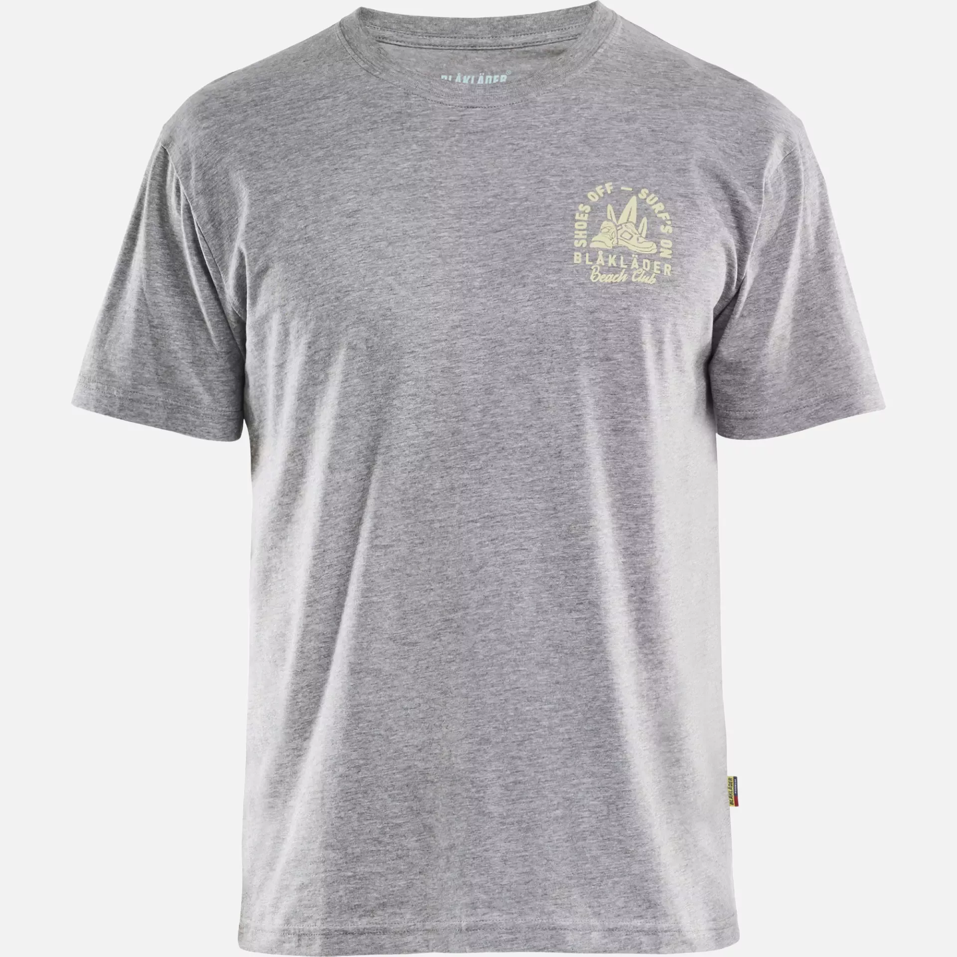 Blaklader 941910439000, Blaklader Beach Club T-Shirt, Grey Melange, image 6