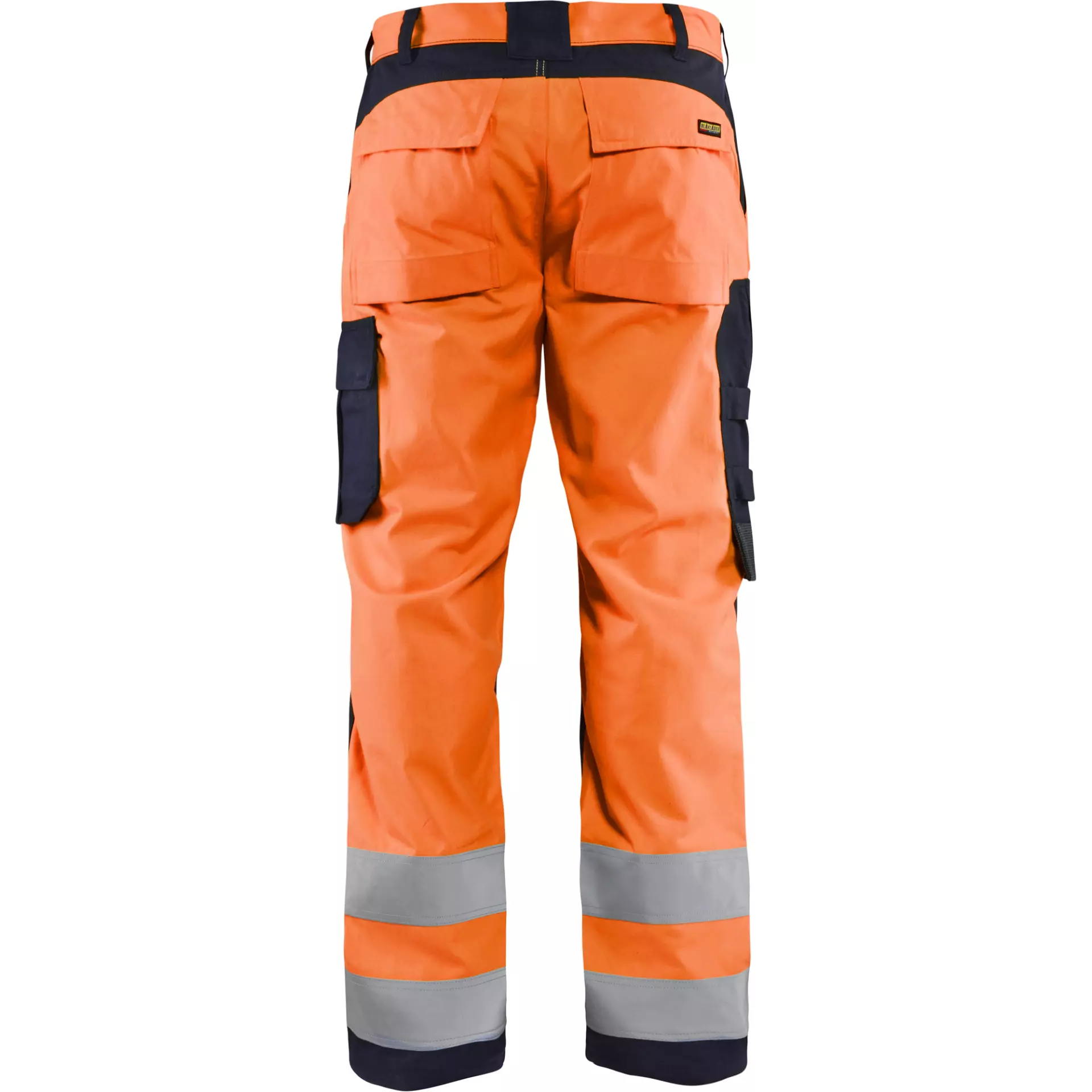 Blåkläder 158815135389, Multinorm Work Trousers, Orange/Navy Blue, image 4
