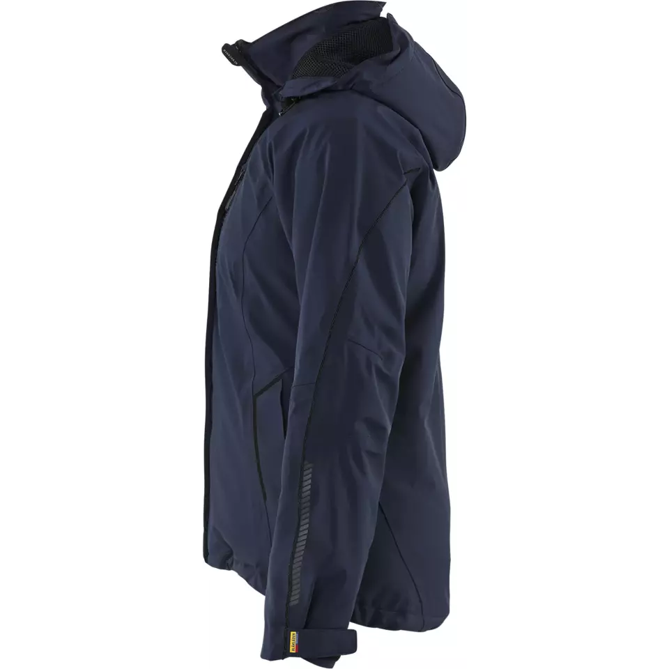 Blaklader 440819178699, Ladies Lined Lightweight Stretch Winter Jacket, Dark Navy/Black, image 3, gallery thumbnail