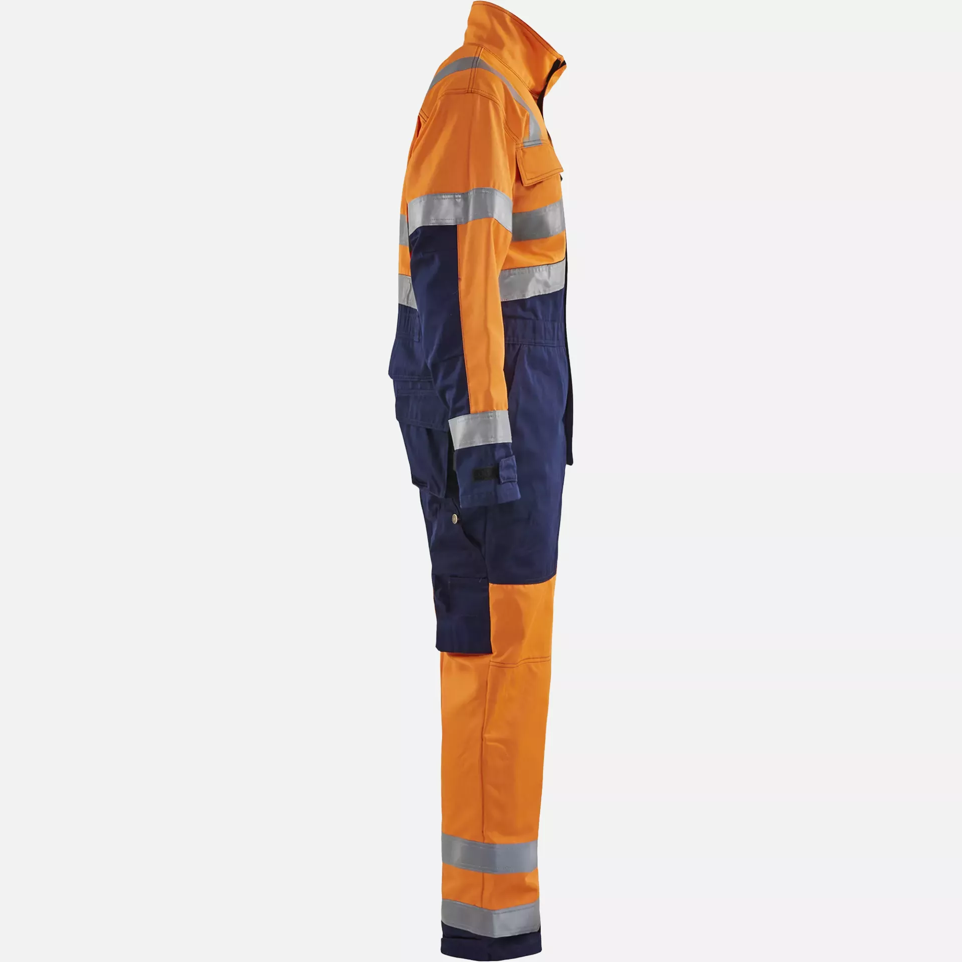 Blaklader 637318045389, High Vis Coverall, Orange/Navy, image 2