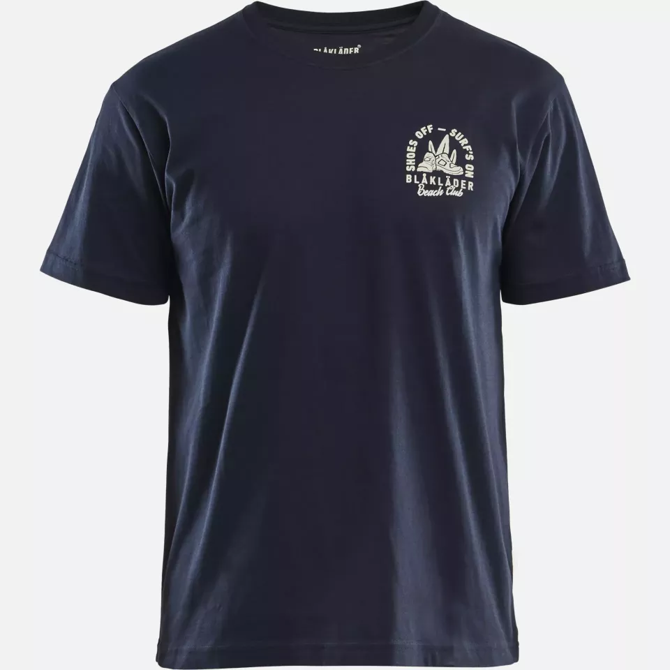Blaklader 941910428600, Blaklader Beach Club T-Shirt, Dark Navy, image 1, gallery thumbnail
