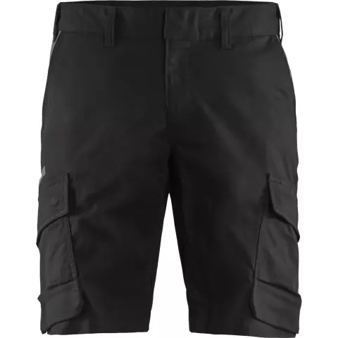 Blaklader Industry Stretch Shorts, Black/Dark Grey