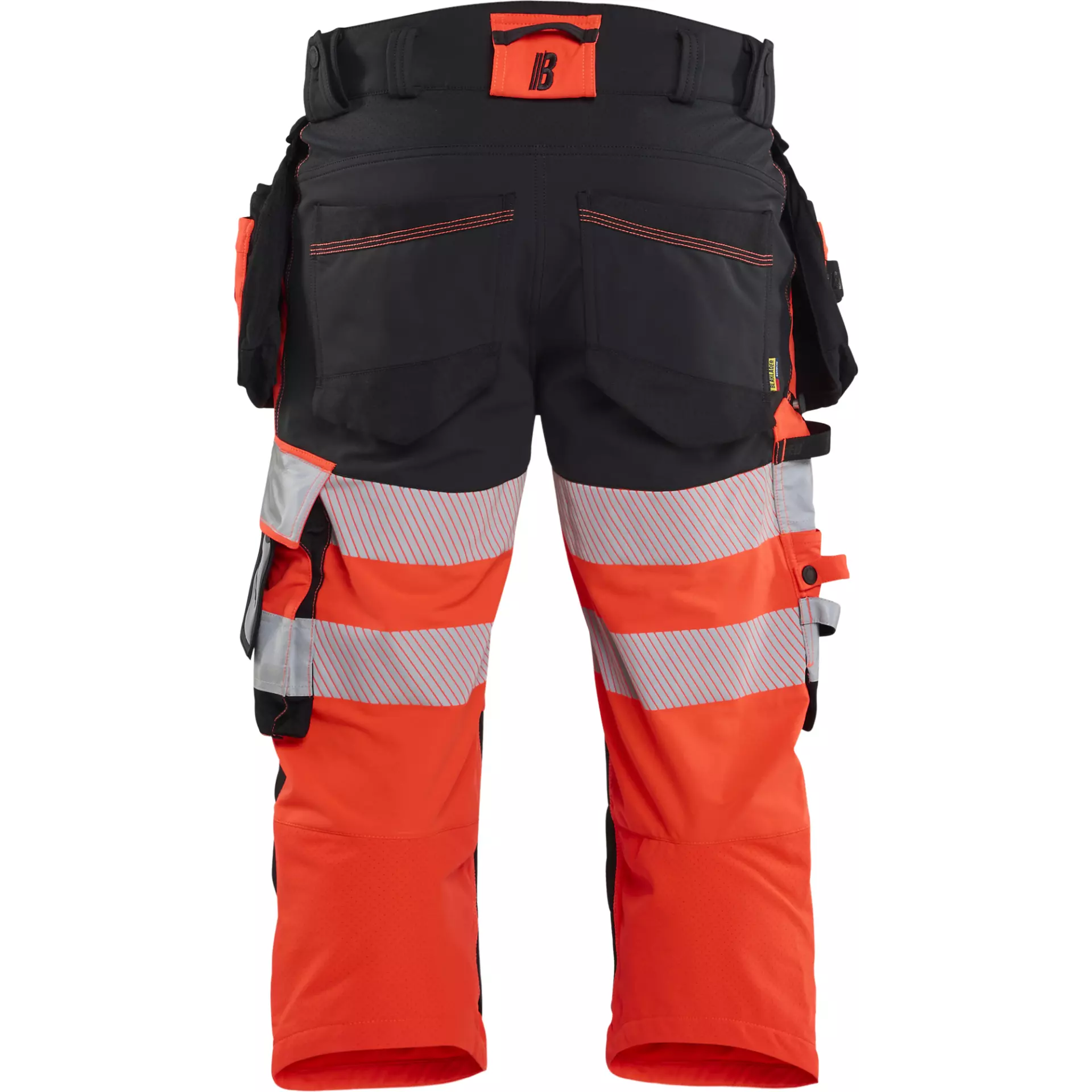 Blaklader 112316485599, High Vis 4-Wege-Stretch Piratenhose, Rot/Schwarz, image 4