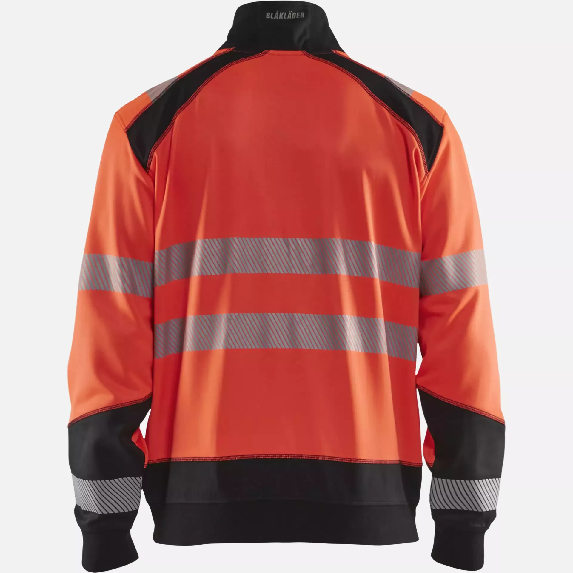 Blaklader 355825285599, High Vis Zip Sweatshirt, Red/Black, image 4