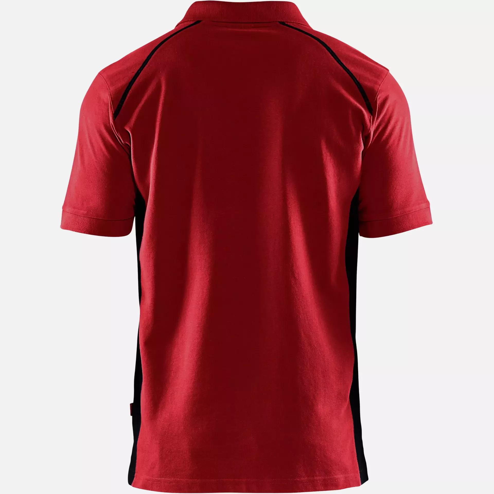 Blaklader 332410505699, Polo Shirt, Red/Black, image 4