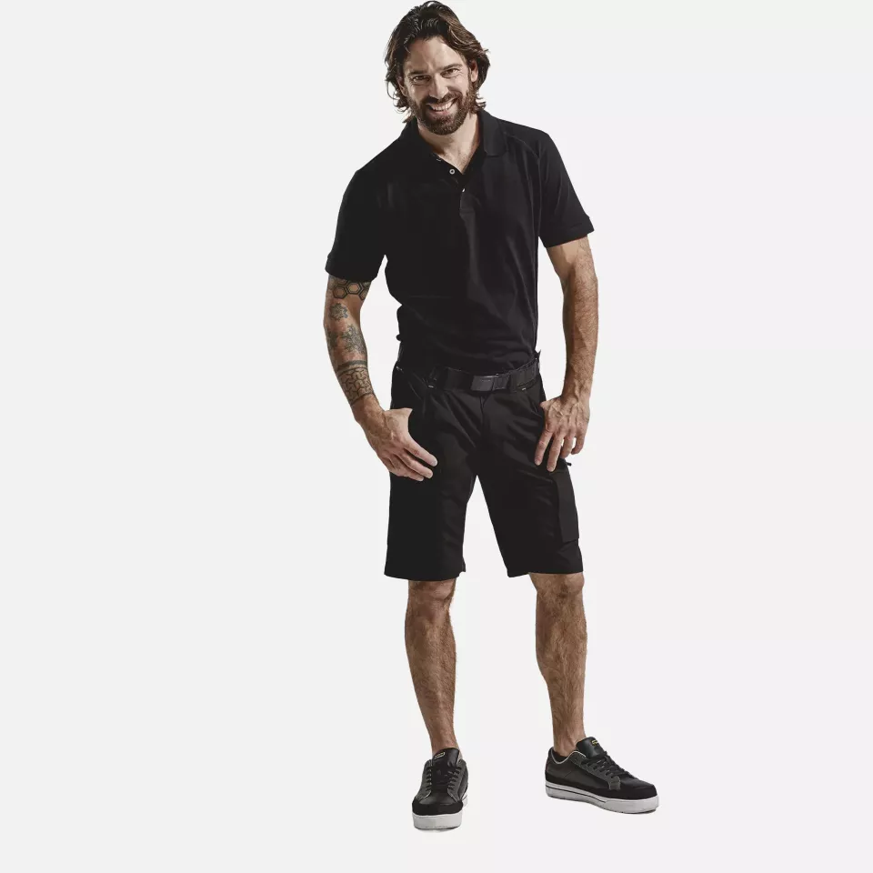 Blaklader 144918459900, Stretch Shorts, Black, image 5, gallery thumbnail