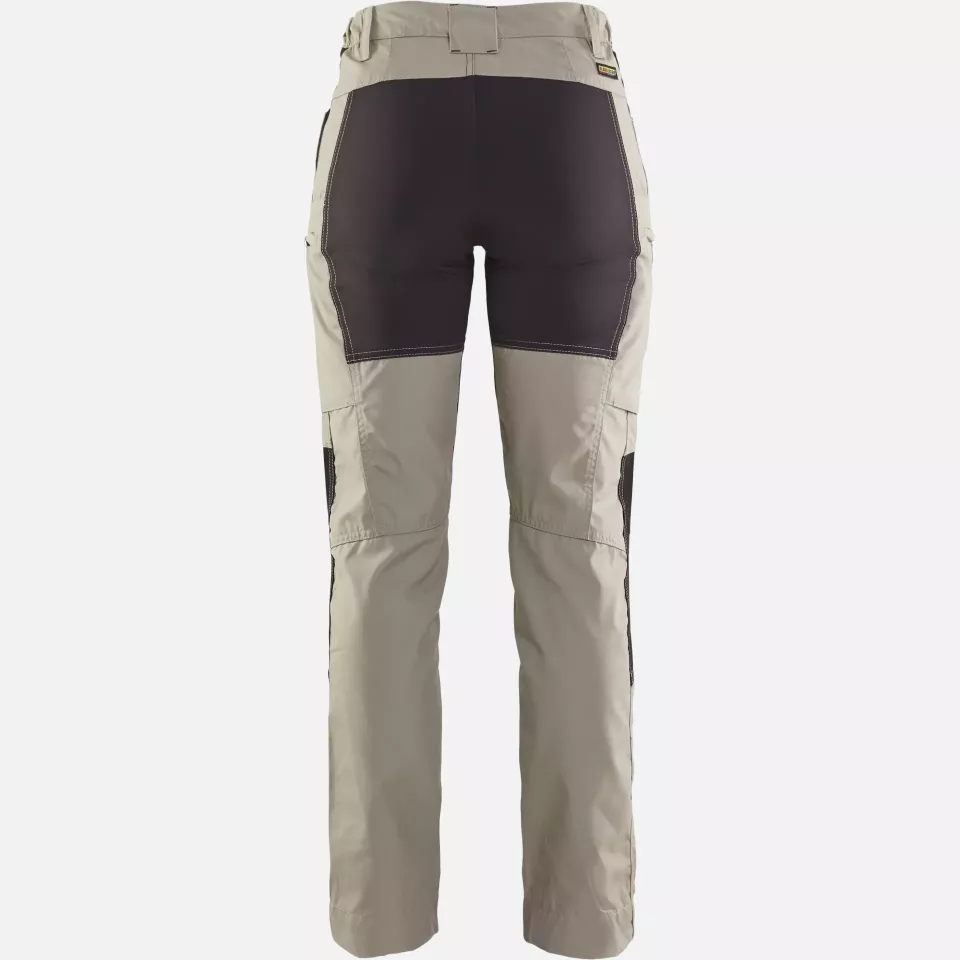 Blaklader 715918452799, Ladies Stretch Work Trousers, Stone Grey/Black, image 4, gallery thumbnail