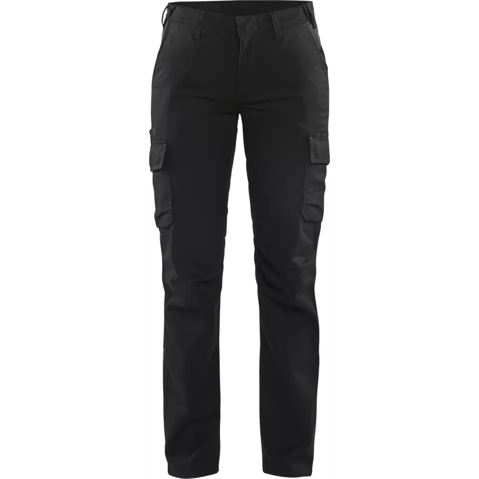 Blaklader 714418329900, Ladies Stretch Industry Work Trousers, Black