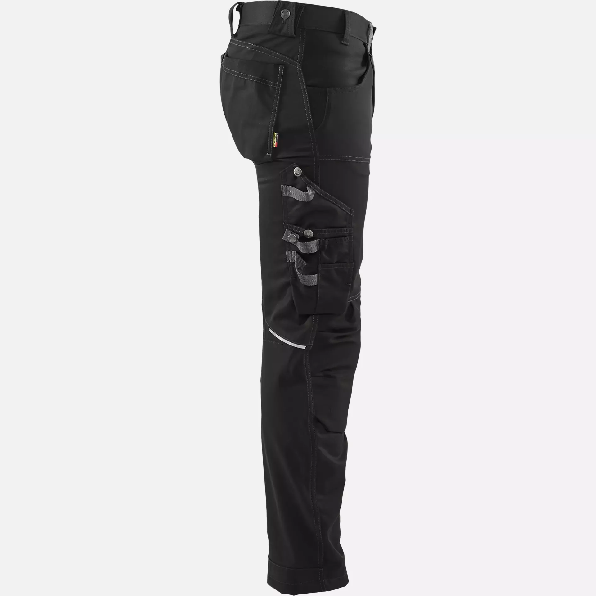 Blaklader 179918609900, Stretch Craftsman Work Trousers, Black, image 2