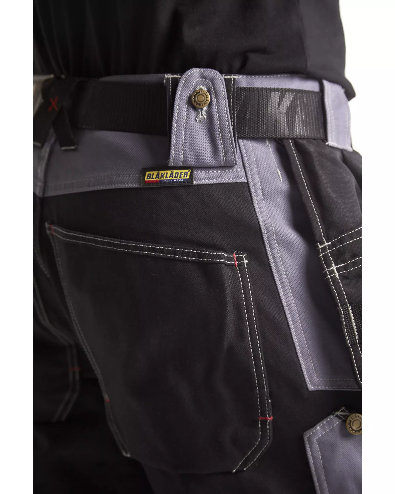Blaklader 150013709499, Craftsman Work Trousers, Grey/Black, image 7