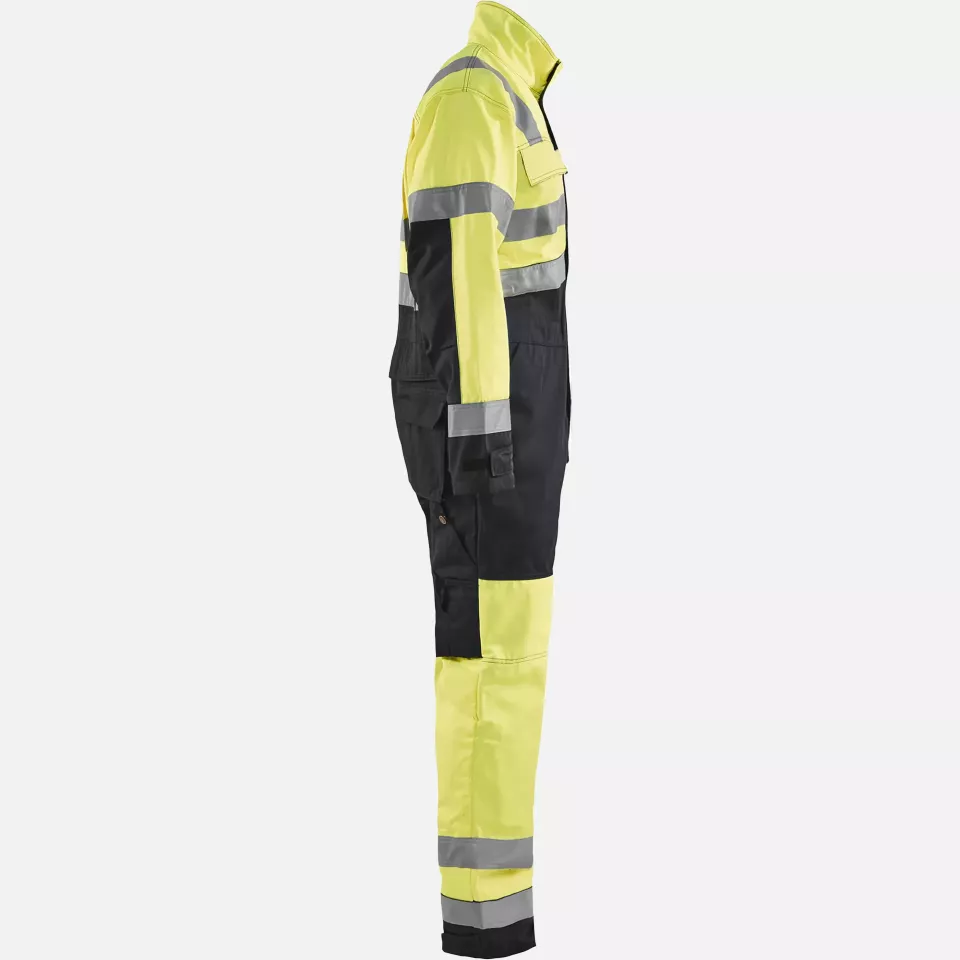 Blaklader 637318043399, High Vis Coverall, Yellow/Black, image 2, gallery thumbnail