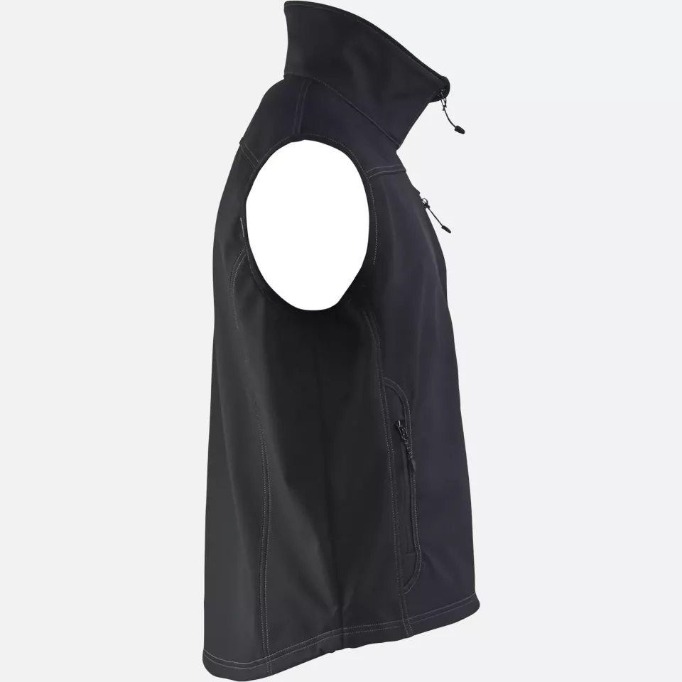Blaklader 817025159900, Softshell Vest, Black, image 2, gallery thumbnail