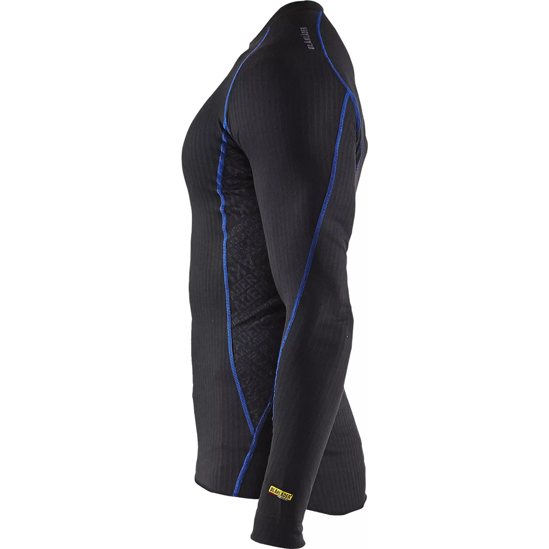 Blåkläder 470317079985, Undershirt Light, Black/Cornflower Blue, image 3