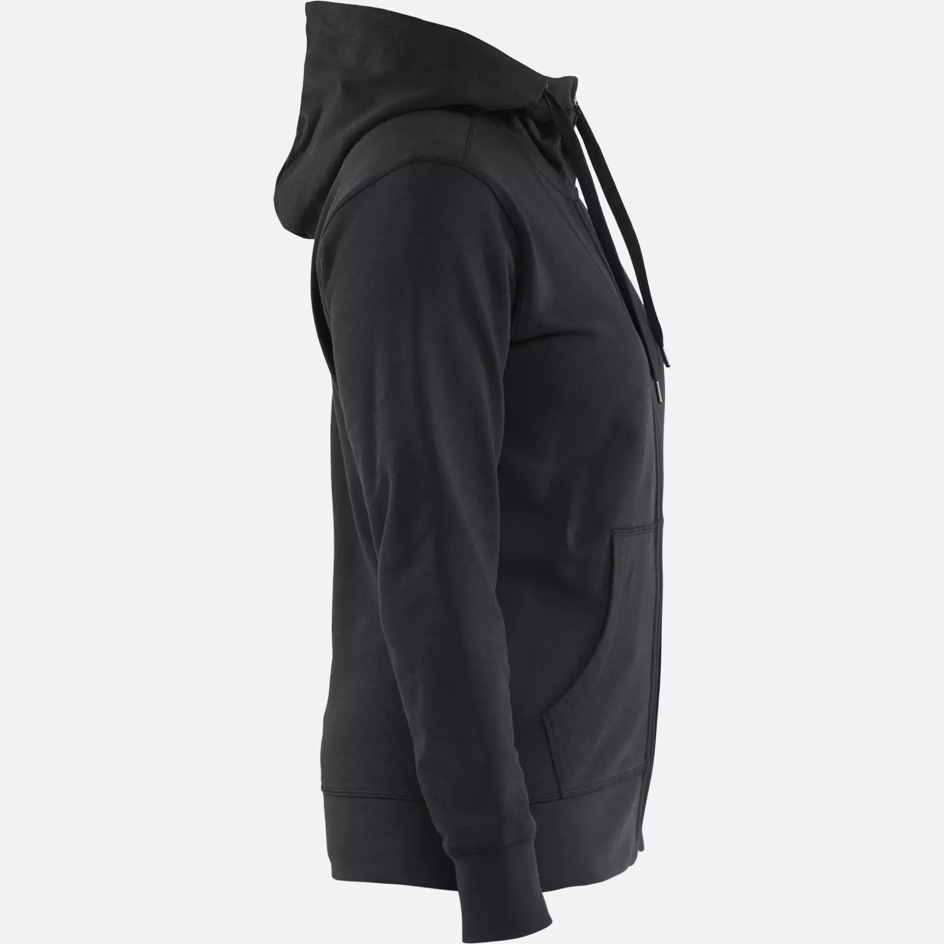 Blaklader 339511589900, Ladies Zip Hoodie, Black, image 2