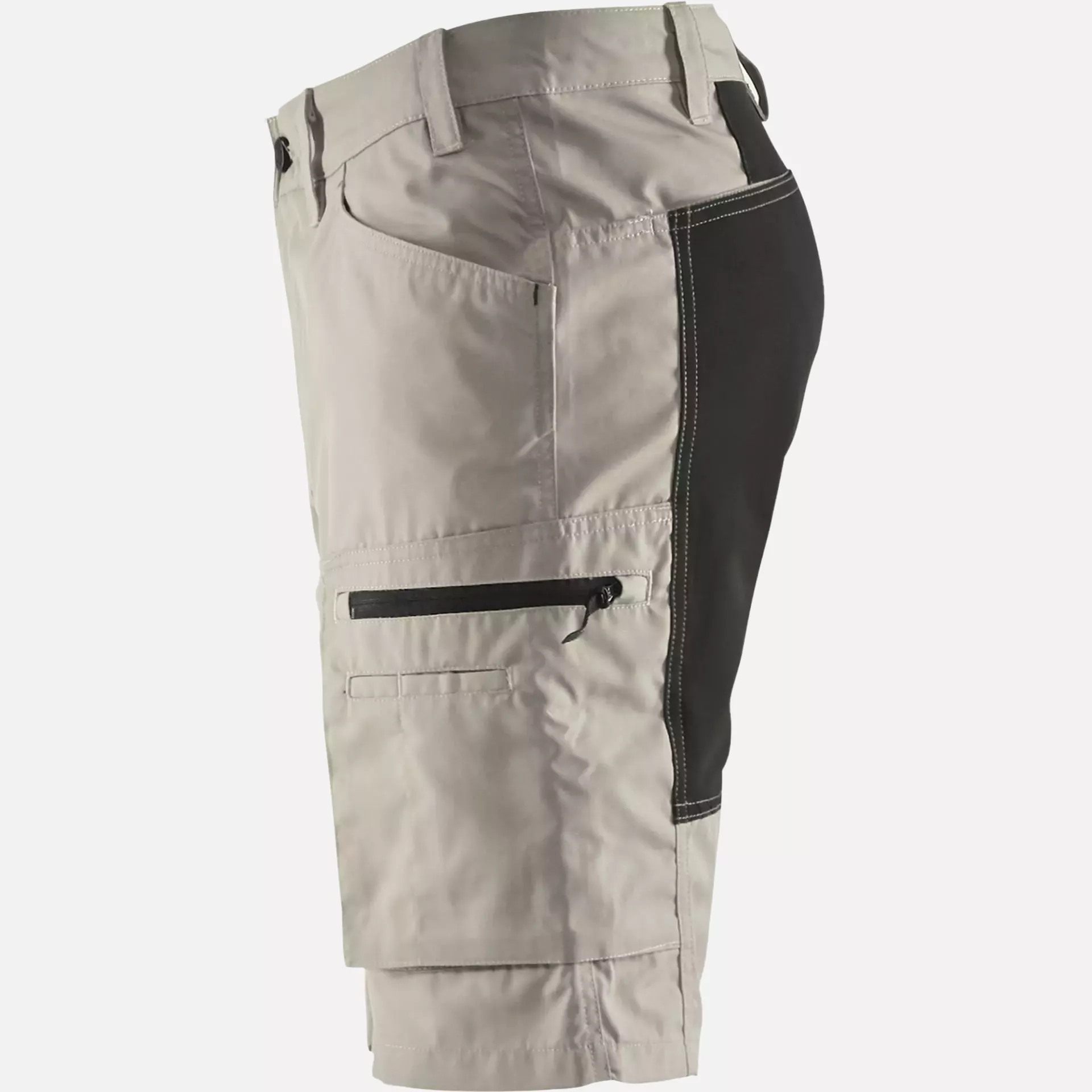 Blaklader 144918452799, Stretch Shorts, Stone Grey/Black, image 3