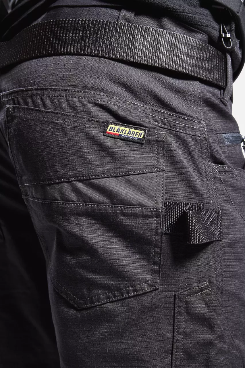 Blaklader 149513309998, Stretch Work Trousers, Black/Dark Grey, image 7, gallery thumbnail