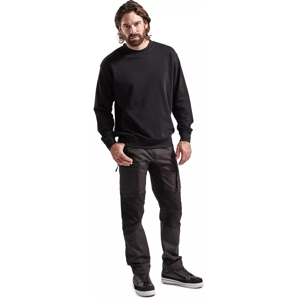 Blaklader 334011589900, Sweatshirt, Black, image 5, gallery thumbnail