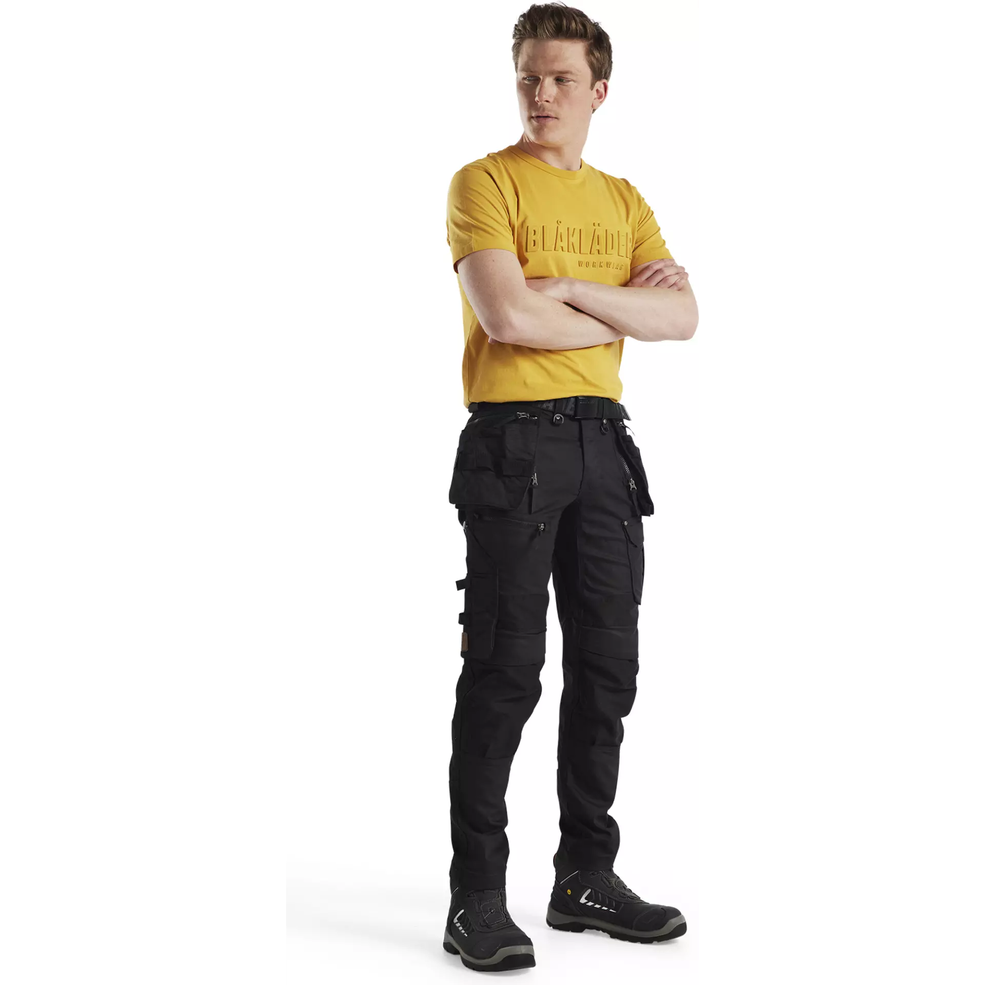 Blåkläder 199011419999, X1900 Stretch Handwerker Arbeitshose, Schwarz/Schwarz, image 5