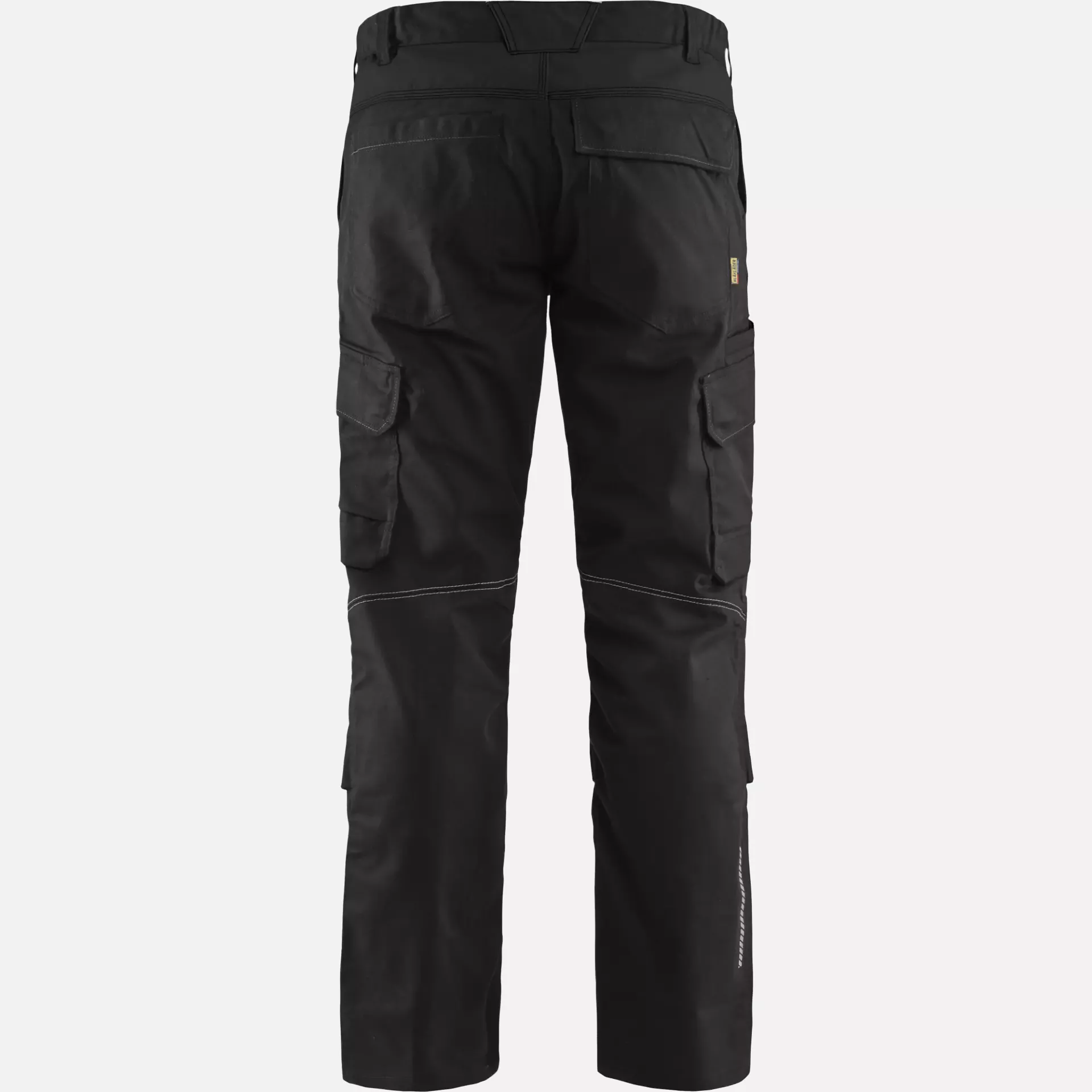 Blaklader 144818329900, Industrie Stretch Arbeitshose mit Kniepolstertaschen, Schwarz, image 4