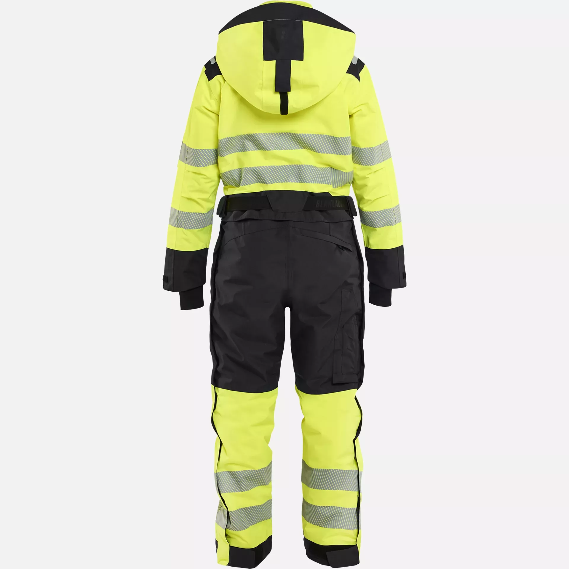 Blaklader 672619773399, Ladies High Vis Winter Coverall, High Vis Yellow/Black, image 4