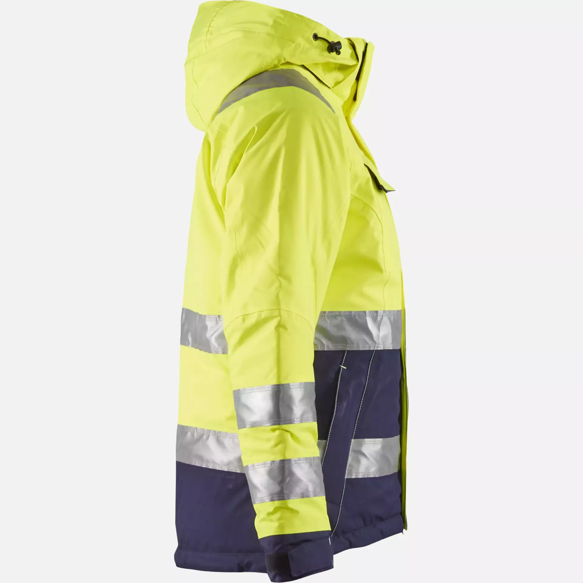 Blaklader 487219873389, High Vis Women's Winter Jacket, Yellow/Navy Blue, image 2