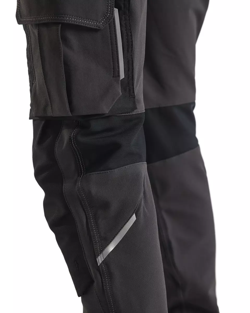 Blaklader 198916449899, X1900 4-Wege-Stretch Handwerker Arbeitshose, Dunkelgrau/Schwarz, image 8, gallery thumbnail