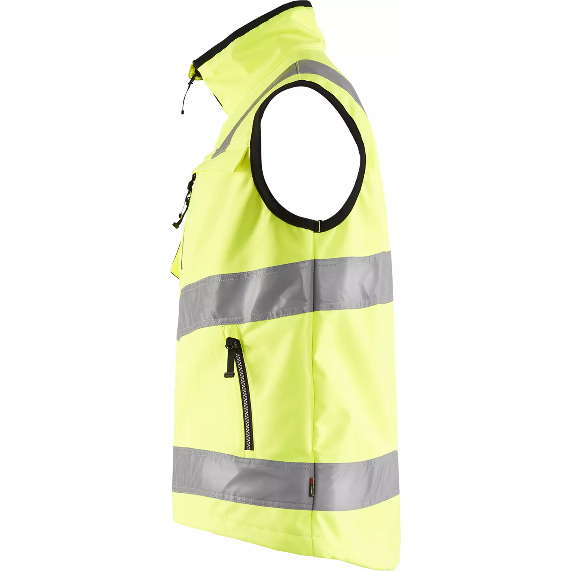 Blåkläder 304925173300, High Vis Softshell Vest, Yellow, image 3