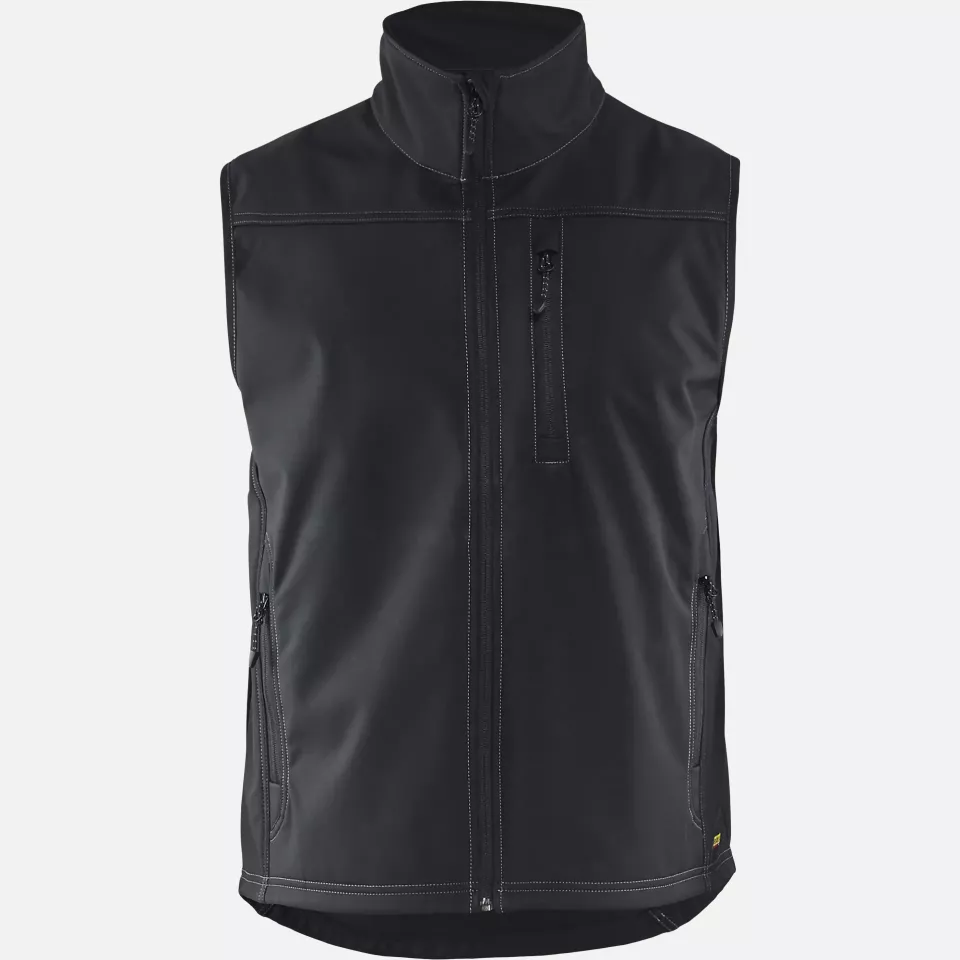 Blaklader 817025159900, Softshell Vest, Black, image 1, gallery thumbnail