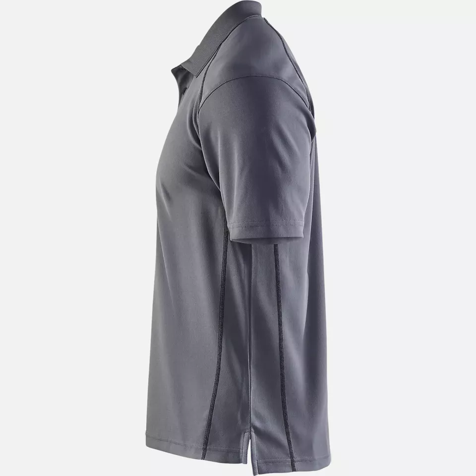 Blaklader 332610519400, UV Protection Polo Shirt, Grey, image 3, gallery thumbnail