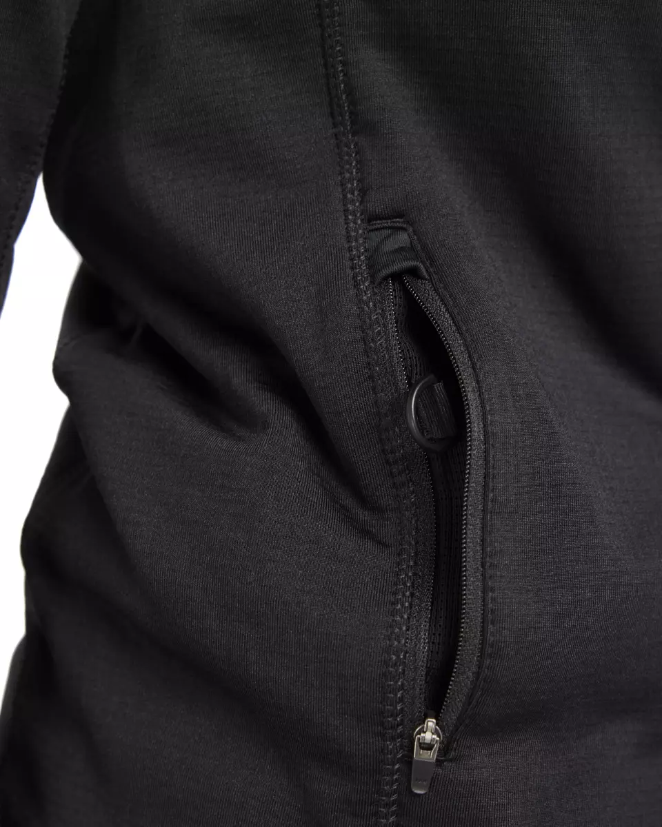 Blåkläder 474525399900, STRIKER Women's Fleece Jacket, Black, image 7, gallery thumbnail