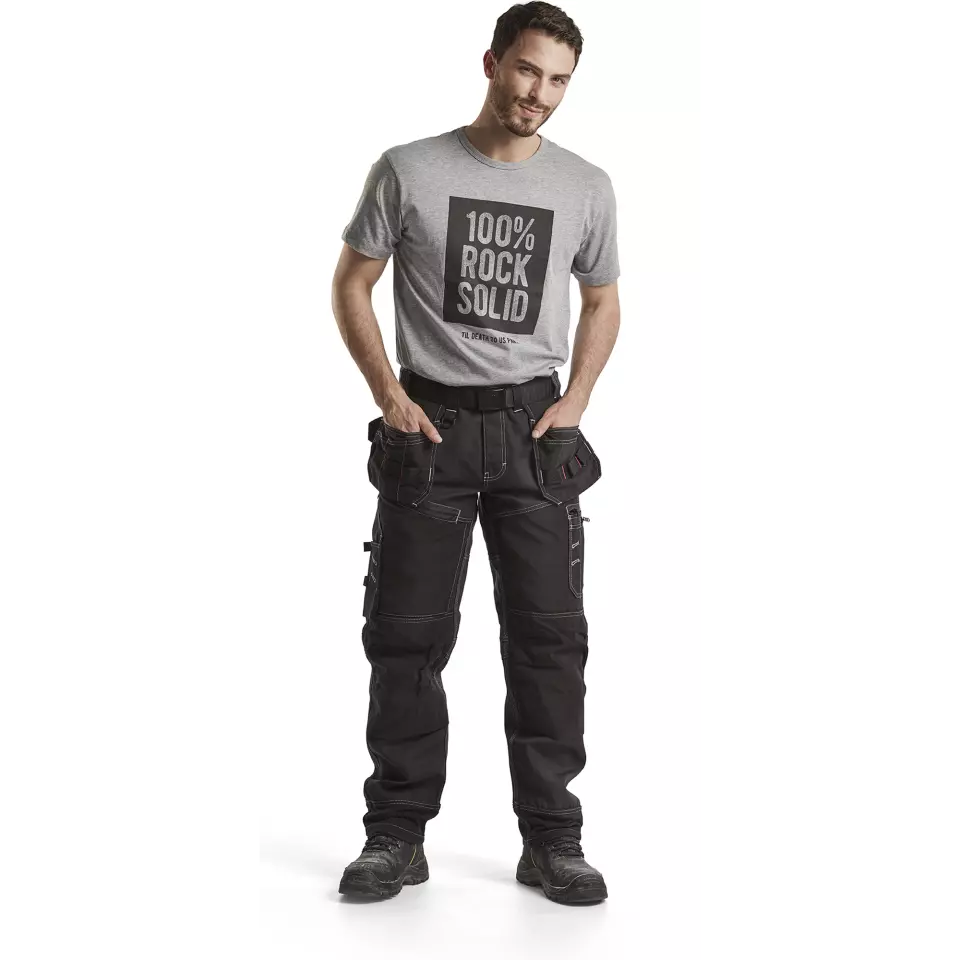 Blaklader 150013809900, Craftsman Work Trousers, Black, image 5, gallery thumbnail