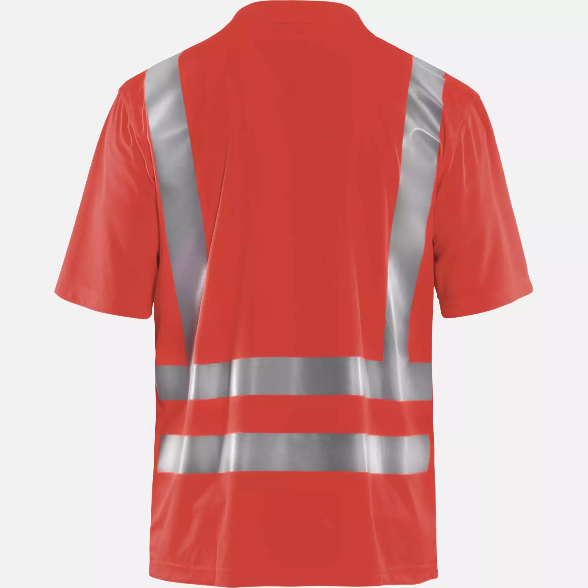 Blaklader 339110115500, High Vis UV Protection Polo Shirt, Red, image 4