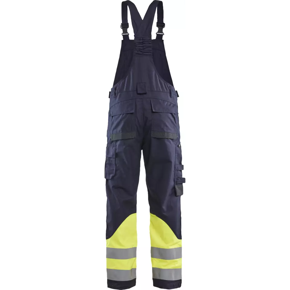 Blåkläder 289015128933, APC 2 Latzhose, Marineblau/ Gelb, image 4, gallery thumbnail
