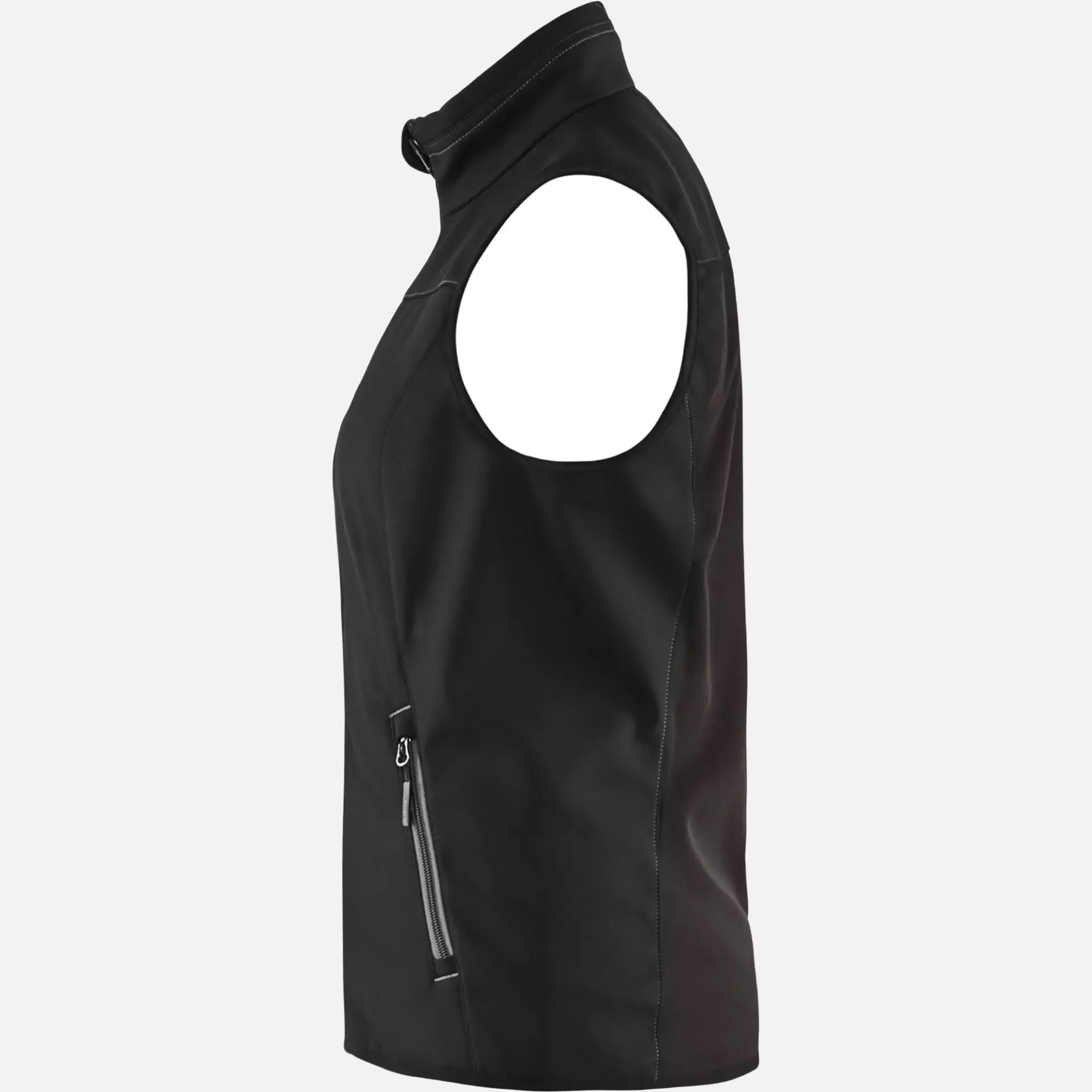 Blaklader 385125169998, Ladies Softshell Vest, Black/Dark Grey, image 3