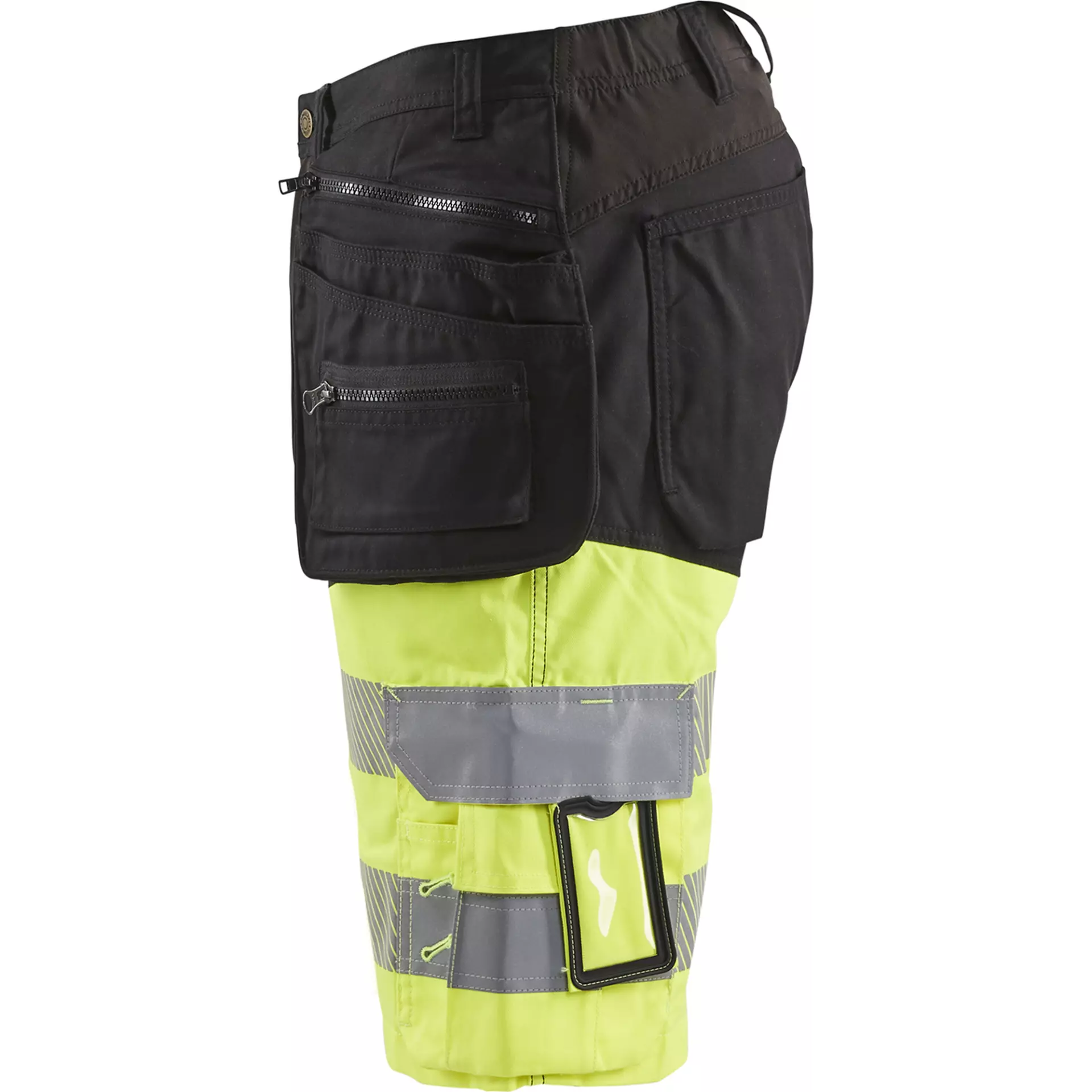 Blaklader 159618119933, High Vis Stretch Shorts, Schwarz/Gelb, image 3