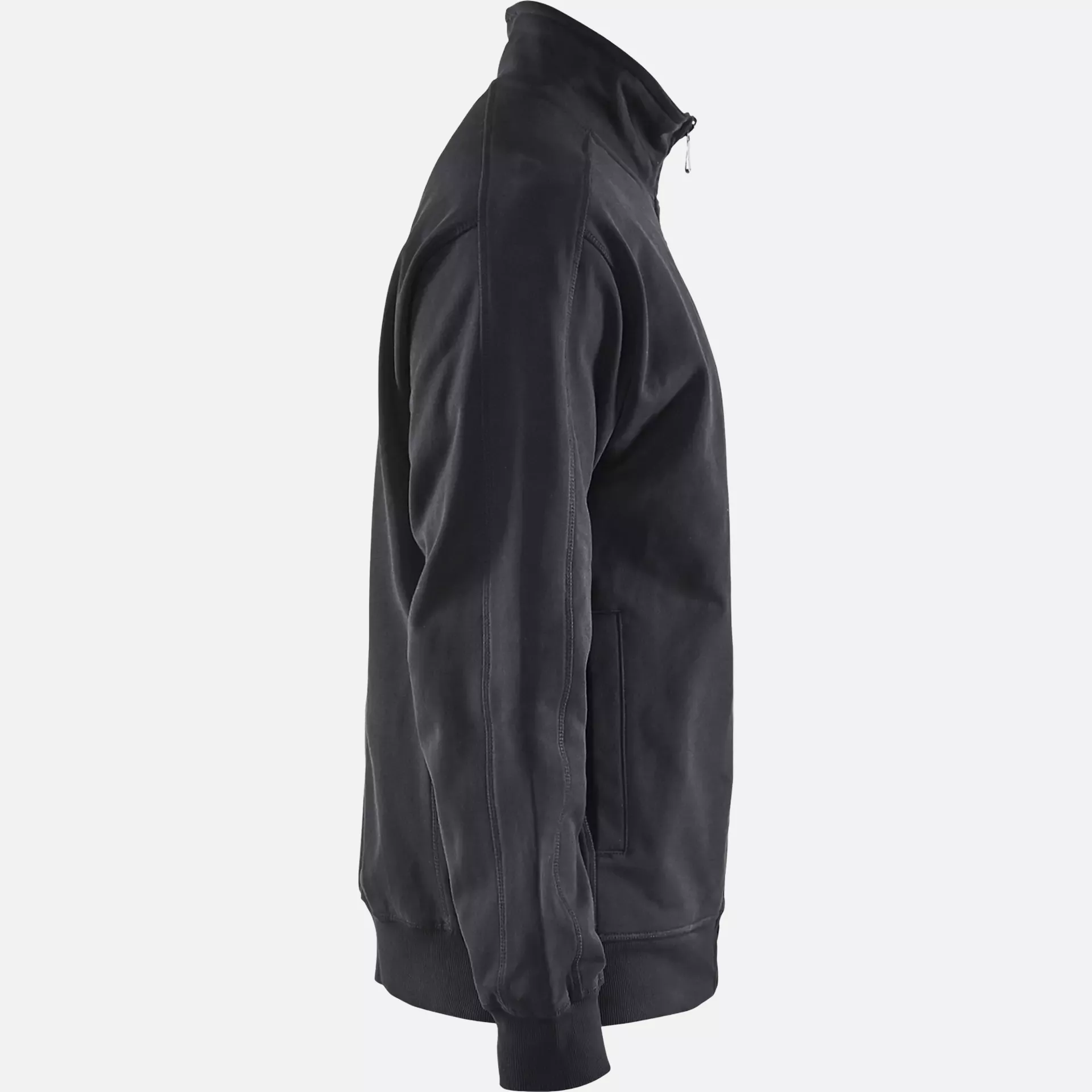 Blaklader 334910489900, Zip Sweatshirt, Black, image 2