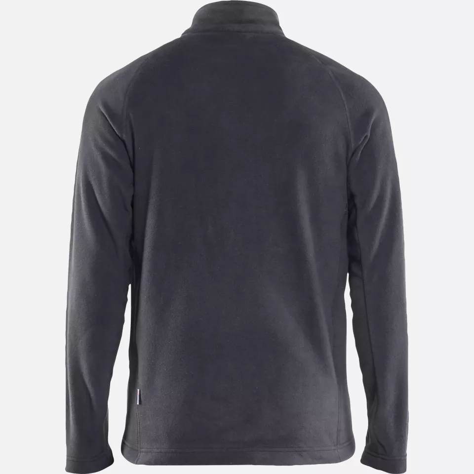 Blaklader 472110109600, Microfleece Jacket, Medium Grey, image 4, gallery thumbnail