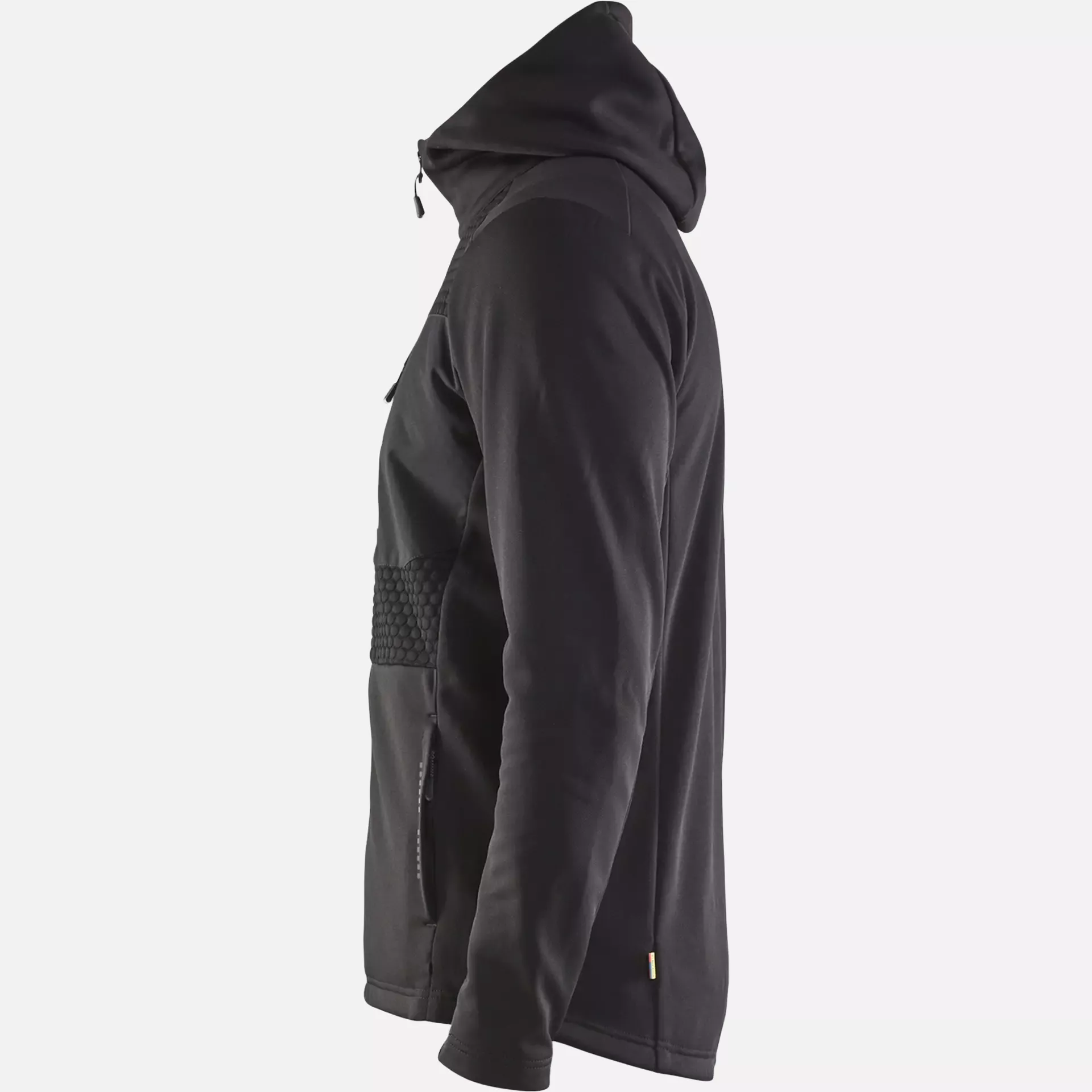 Blaklader 354025269900, Hooded Sweatshirt with Zipper, Black, image 3