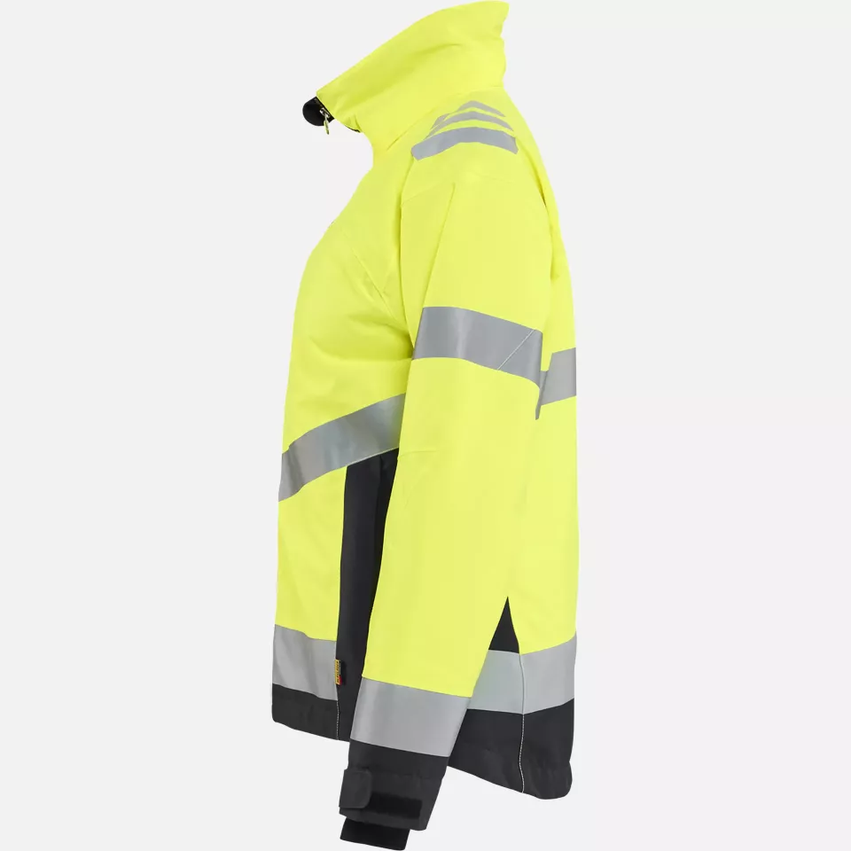 Blaklader 476219773399, Women's High Vis Winter Jacket Lightly Lined, High Vis Yellow/Black, image 3, gallery thumbnail