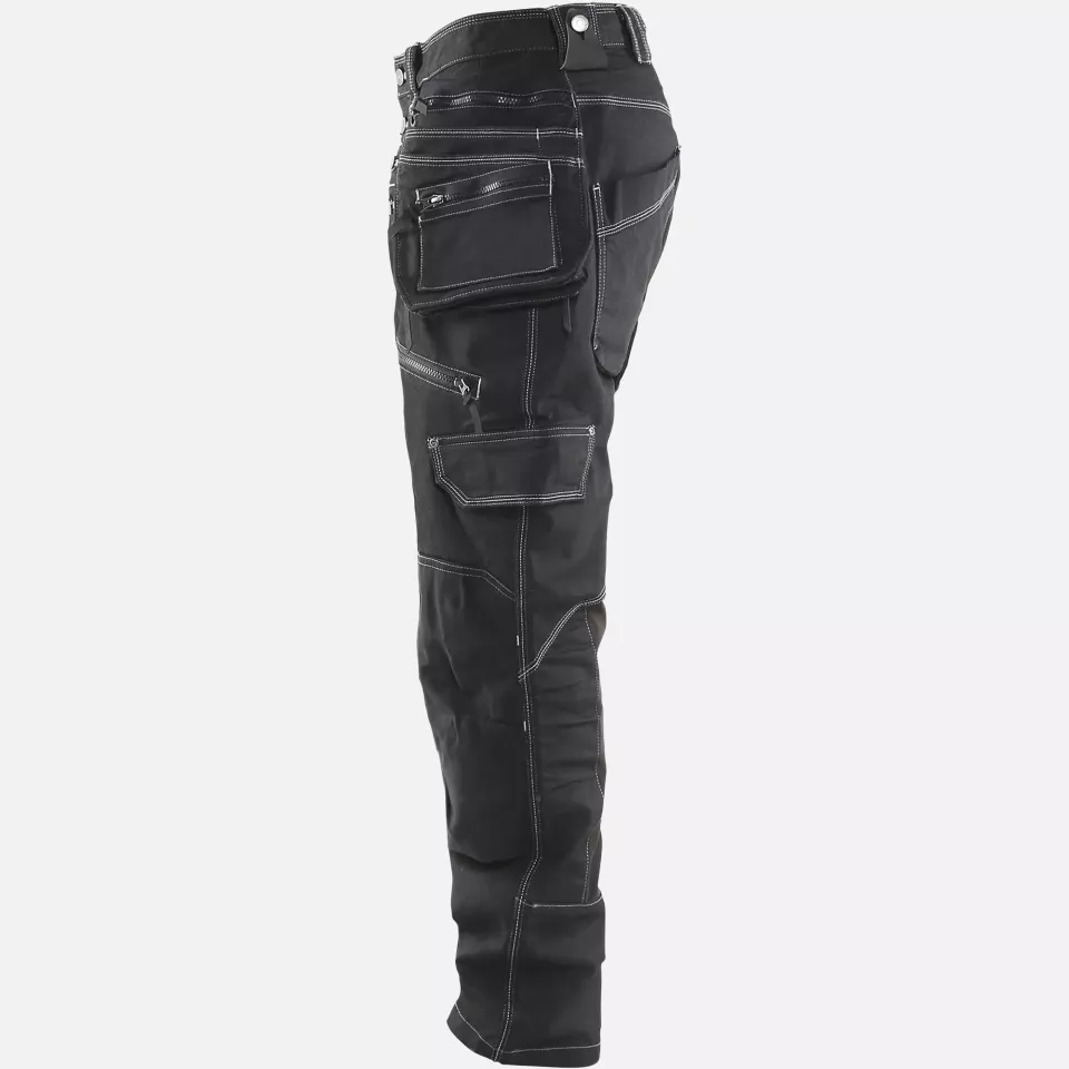 Blaklader 199911419900, X1900 Stretch Handwerker Arbeitshose, Schwarz, image 3, gallery thumbnail