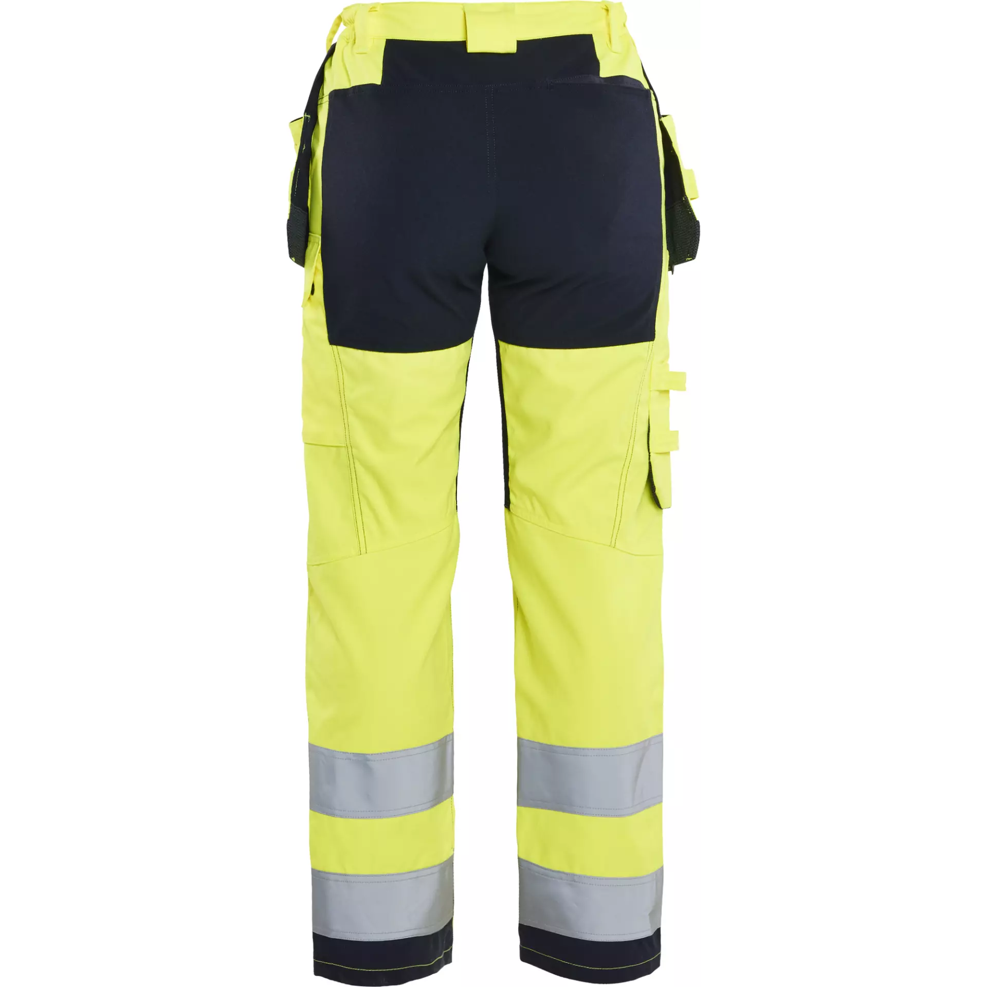 Blaklader 714515123389, Ladies Multi-Norm Stretch Work Trousers, Yellow/Navy, image 4