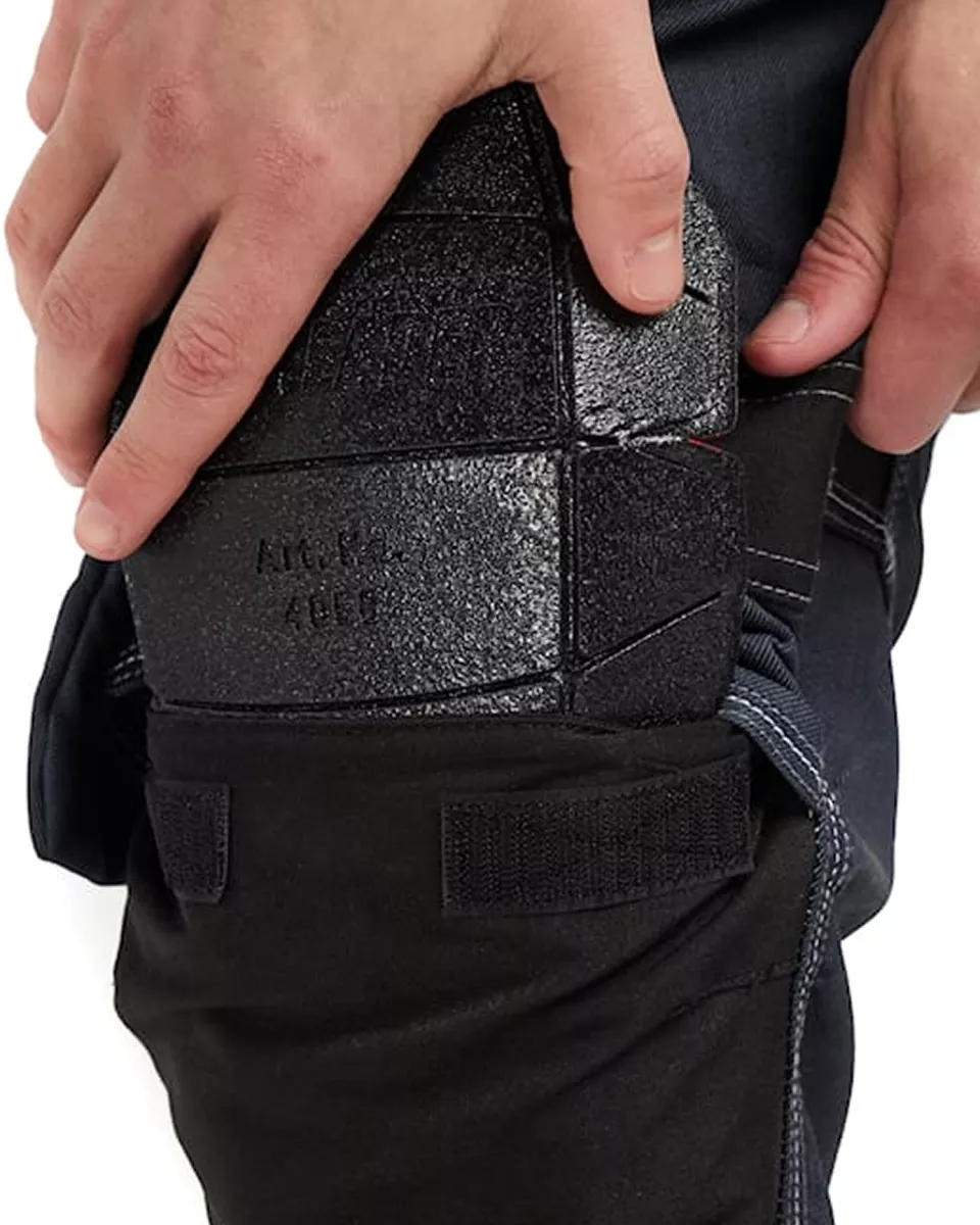 Blaklader 199011419699, X1900 Stretch Handwerker Arbeitshose, Mittelgrau/Schwarz, image 6, gallery thumbnail