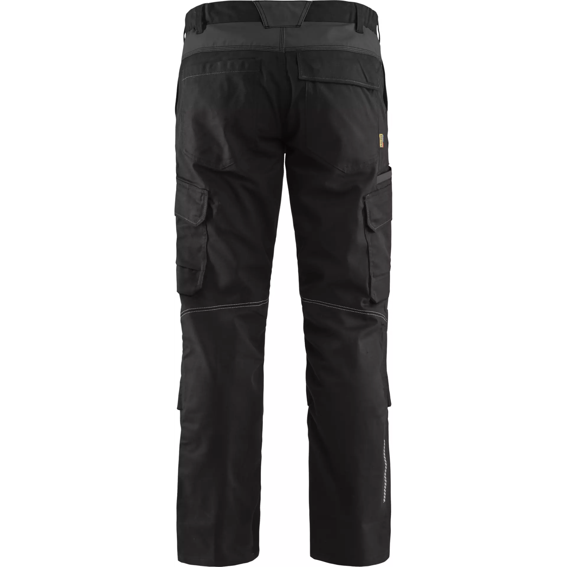 Blaklader 144818329998, Industry Stretch Work Trousers with Knee Pad Pockets, Black/Dark Grey, image 4