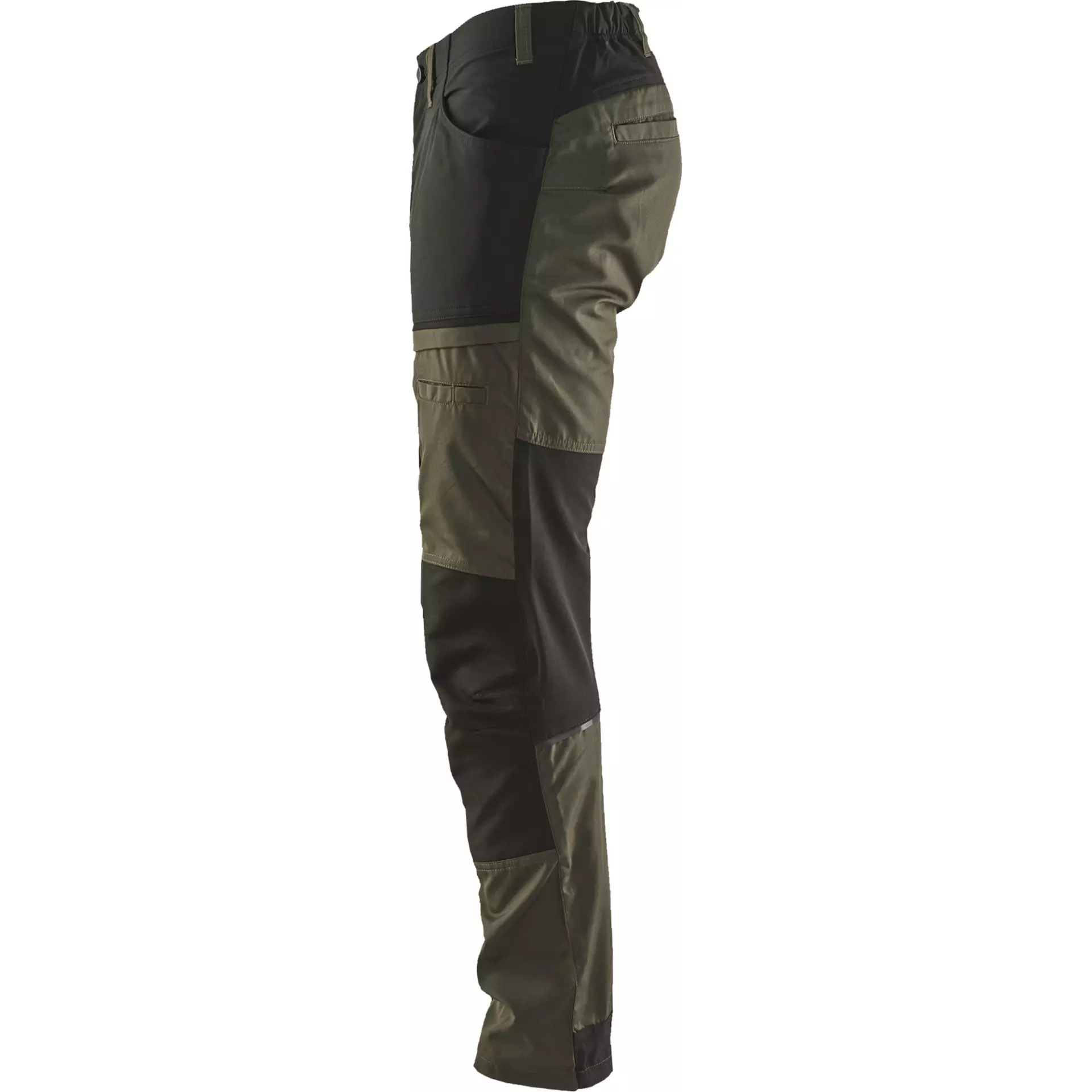 Blåkläder 145618454599, Stretch Work Trousers, Dark Olive Green/Black, image 3