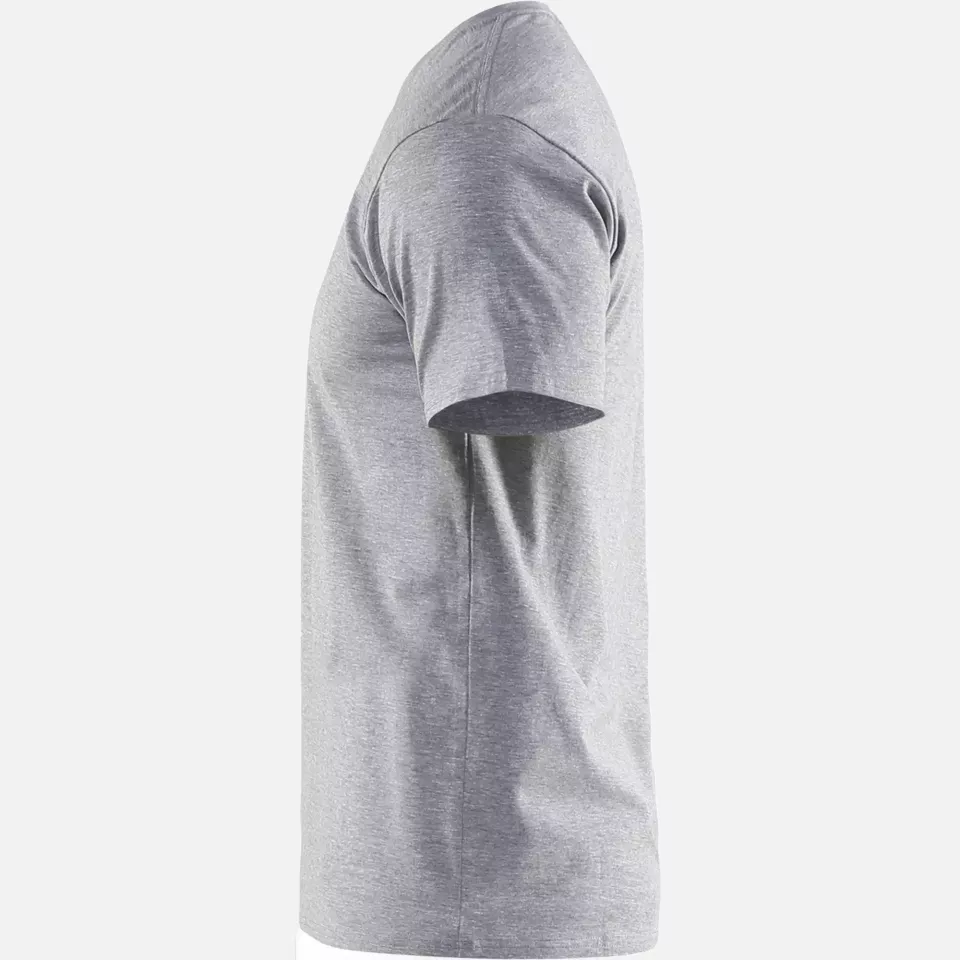 Blaklader 353310599000, Slim Fit T-Shirt, Grey Melange, image 3, gallery thumbnail