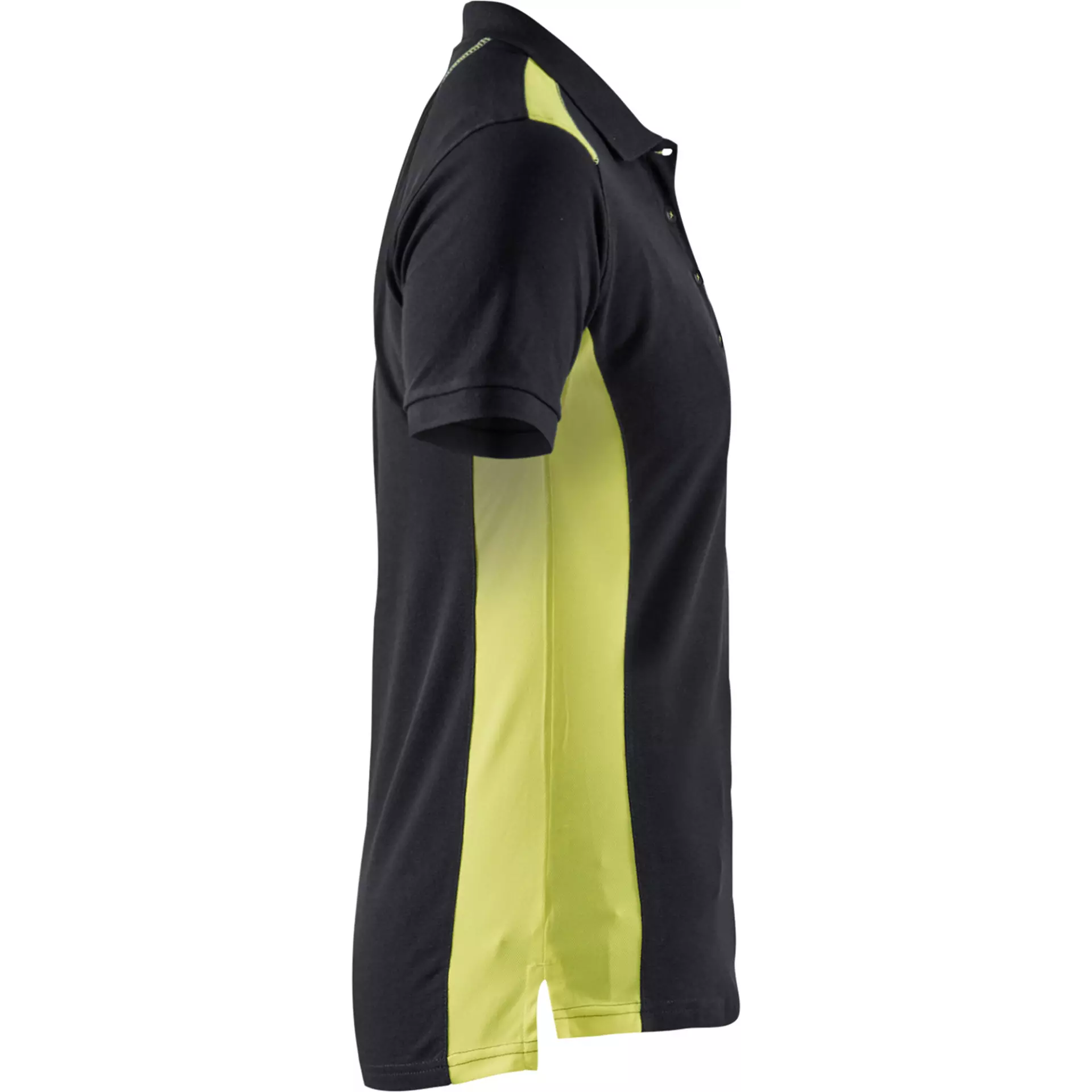 Blåkläder 339010509933, Ladies Polo Shirt, Black/Yellow, image 2