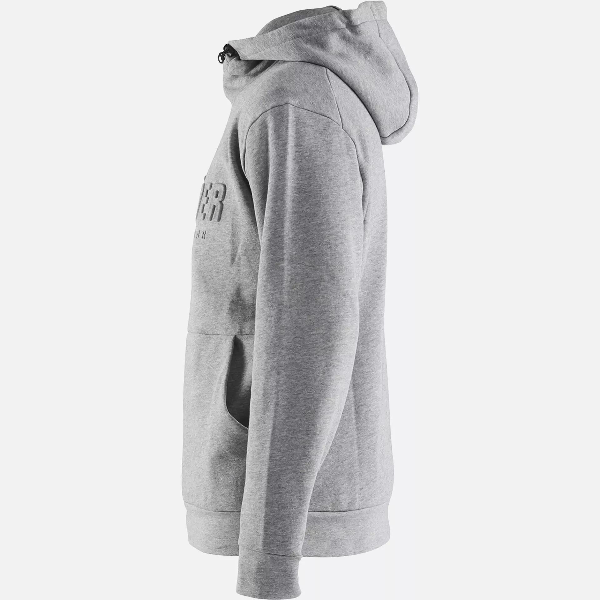 Blaklader 353011579000, 3D Kapuzen Sweatshirt, Grau Melange, image 3