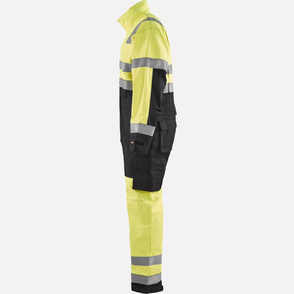 Blaklader 637318043399, High Vis Coverall, Yellow/Black, image 3, gallery thumbnail